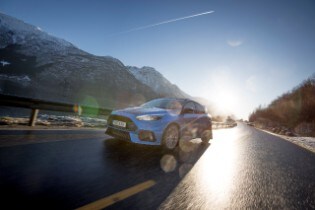 Norweger fährt das wohl weltweit erste Ford Focus RS-Taxin 