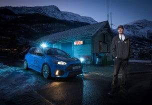 Norweger fährt das wohl weltweit erste Ford Focus RS-Taxi