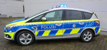 Ford S-MAX als Polizei NRW Funkstreifenwagen