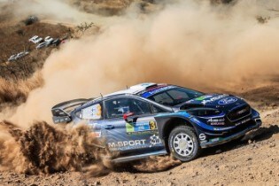 Drei Fiesta WRC von M-Sport Ford in Portugal am Start