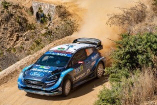 Drei Fiesta WRC von M-Sport Ford in Portugal am Start