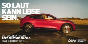 Neue Werbekampagne für vollelektrischen Mustang Mach-E