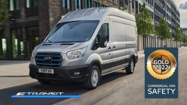 Vollelektrischer Ford E-Transit: Gold-Rating von Euro NCA... Vollelektrischer Ford E-Transit: Gold-Rating von Euro NCA...