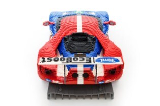 LEGO Ford GT Race Car Goes on Display in Le Mans 