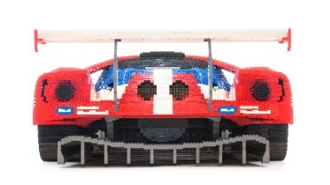 LEGO Ford GT Race Car Goes on Display in Le Mans 