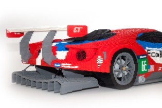 LEGO Ford GT Race Car Goes on Display in Le Mans 