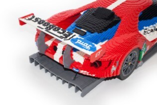 LEGO Ford GT Race Car Goes on Display in Le Mans 