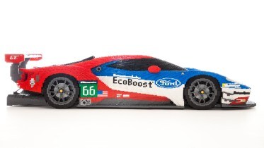 LEGO Ford GT Race Car Goes on Display in Le Mans 