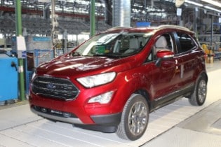 Ford Starts European Production of the New EcoSport SUV i...
