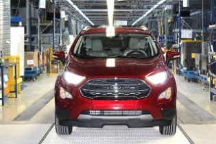 Ford Starts European Production of the New EcoSport SUV i...