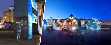 What’s Your Focus? Huge Letter Installation Uses AI to In...