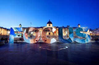 What’s Your Focus? Huge Letter Installation Uses AI to In...