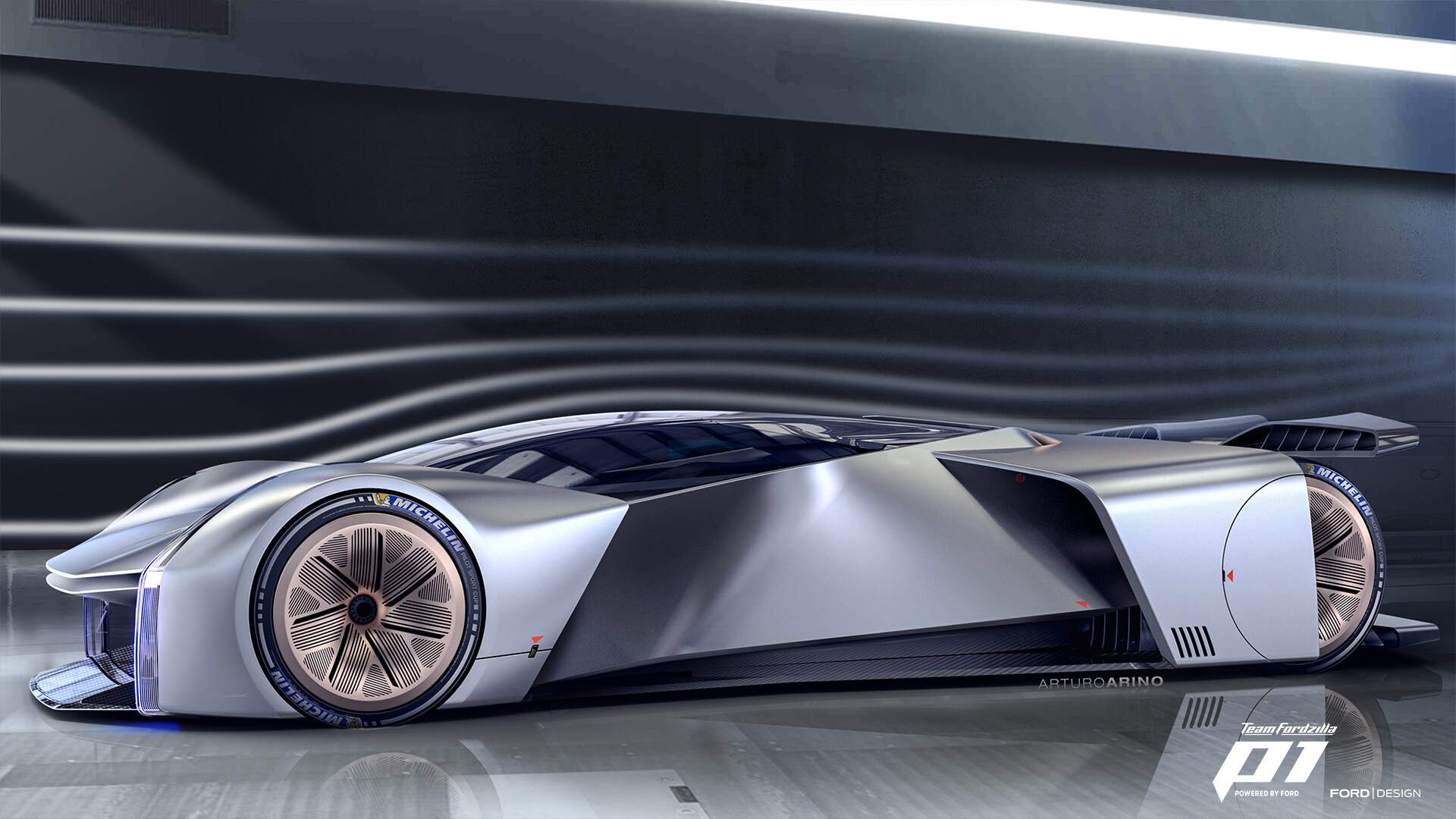 Team Fordzilla Reveals Ultimate Virtual Racing Car; a Uni...