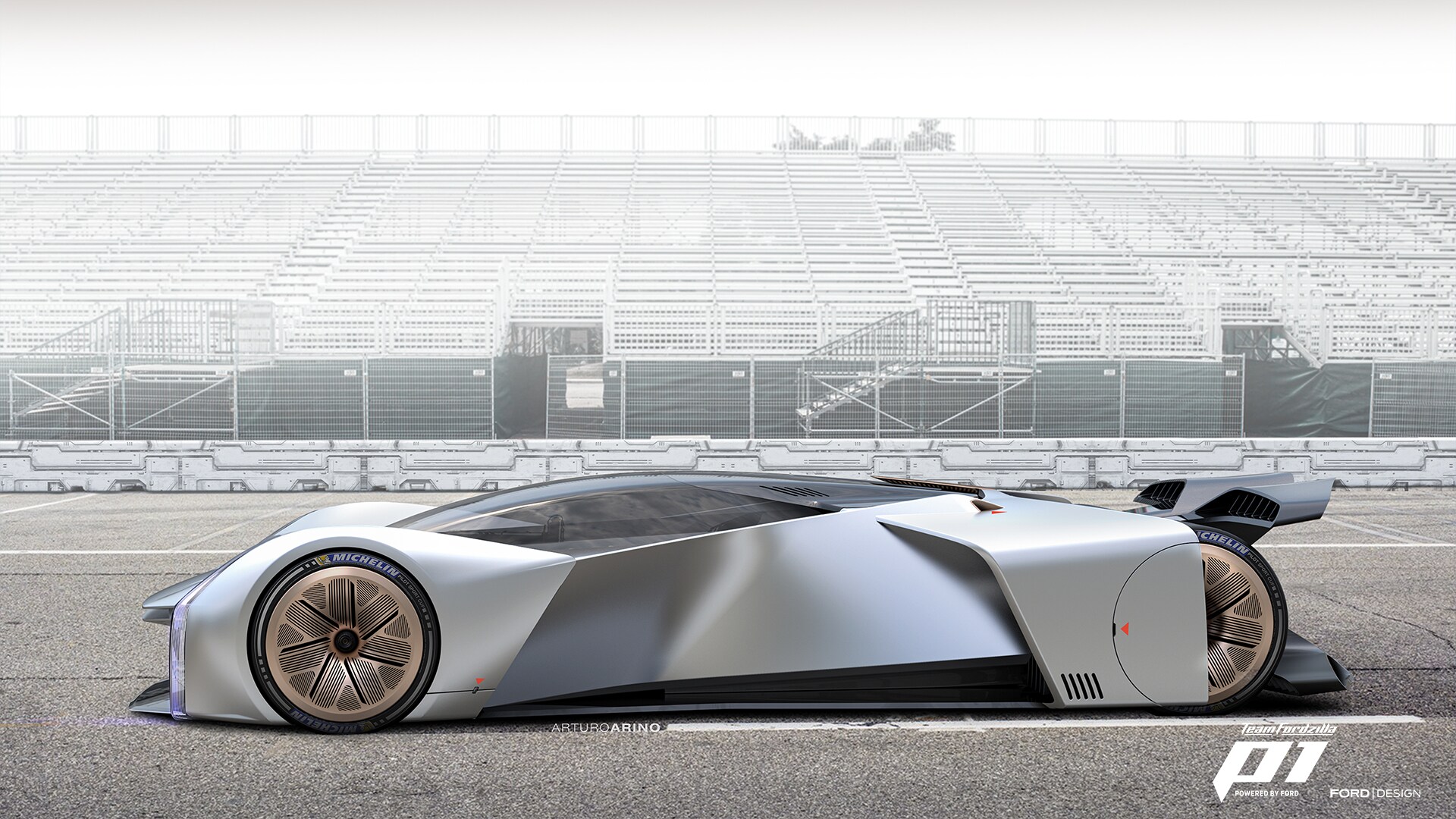Team Fordzilla Reveals Ultimate Virtual Racing Car; a Uni...