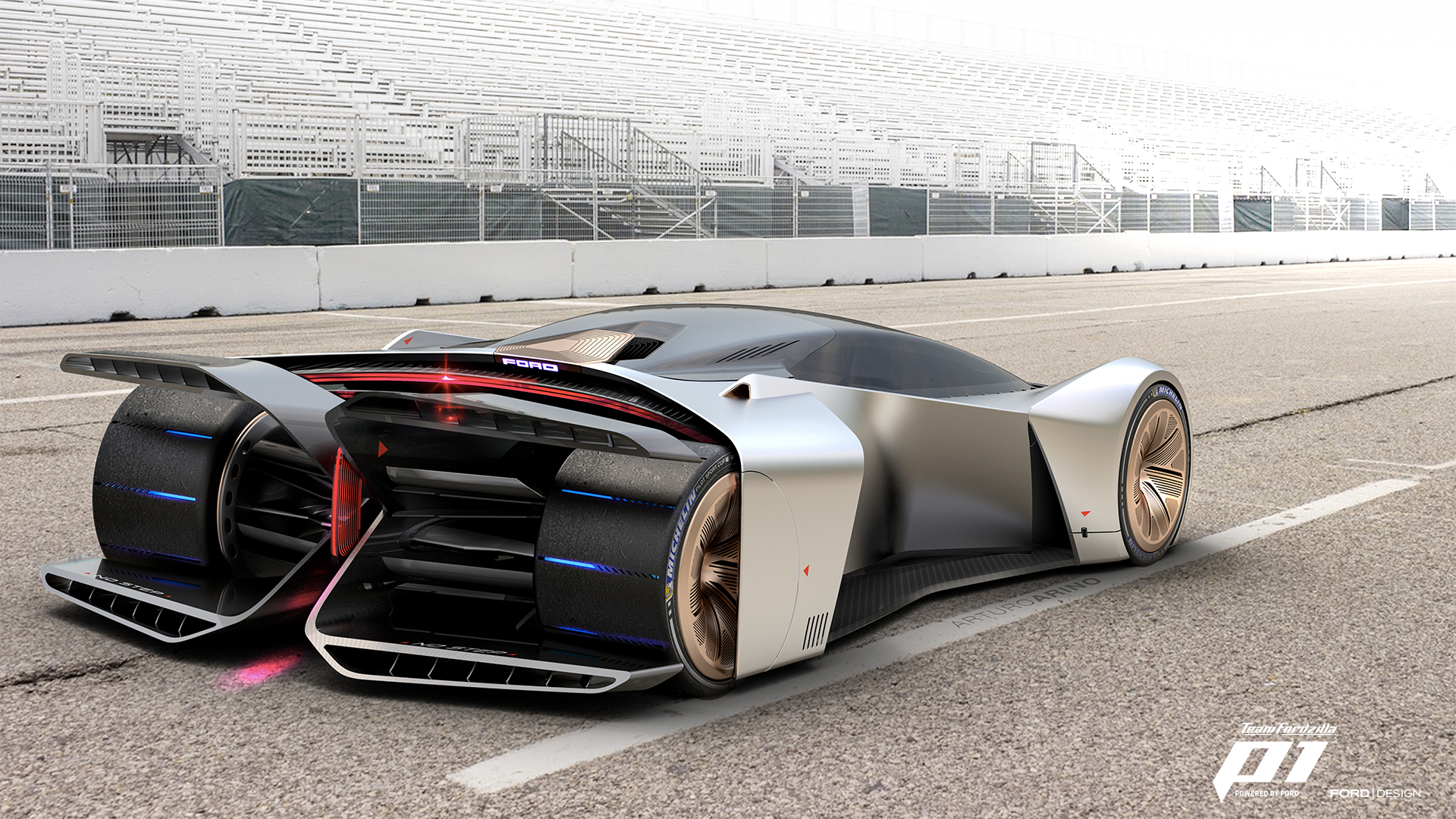 Team Fordzilla Reveals Ultimate Virtual Racing Car; a Uni...