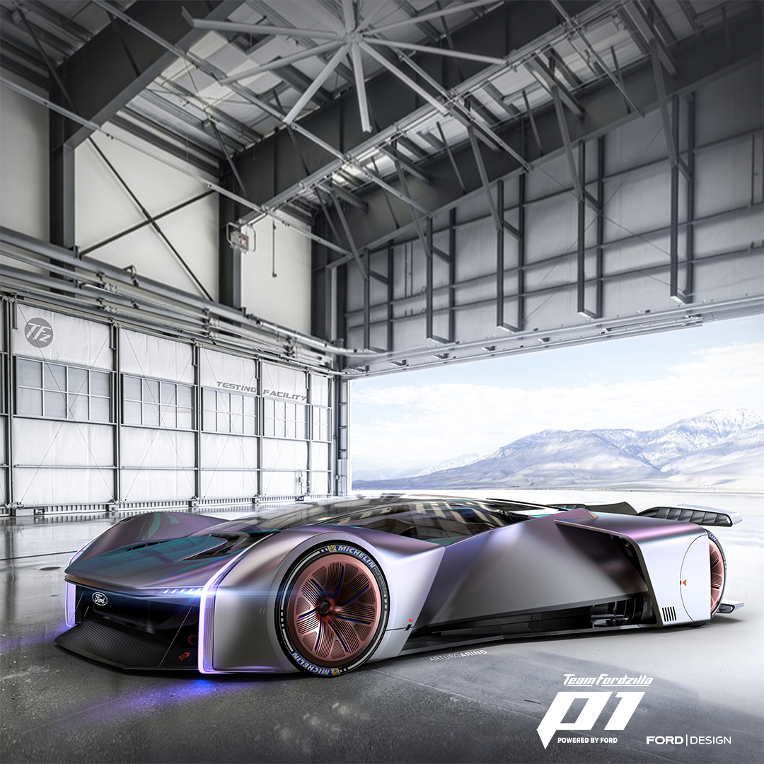 Team Fordzilla Reveals Ultimate Virtual Racing Car; a Uni...