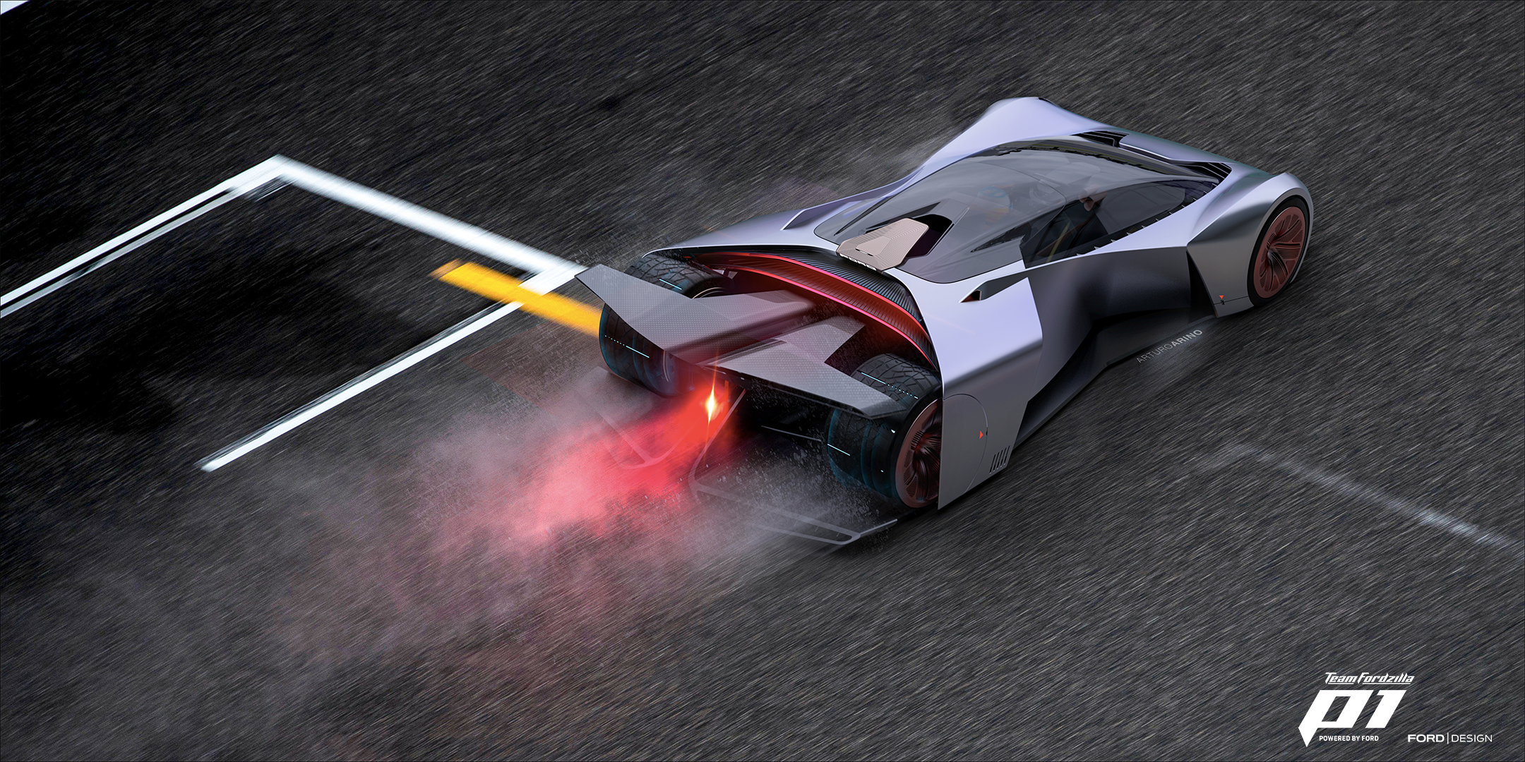 Team Fordzilla Reveals Ultimate Virtual Racing Car; a Uni...