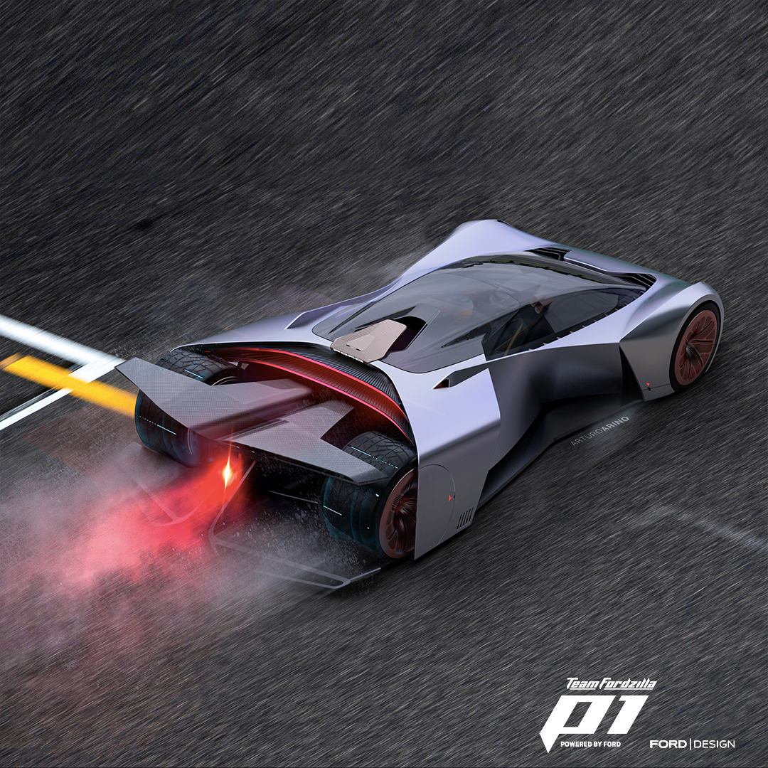 Team Fordzilla Reveals Ultimate Virtual Racing Car; a Uni...