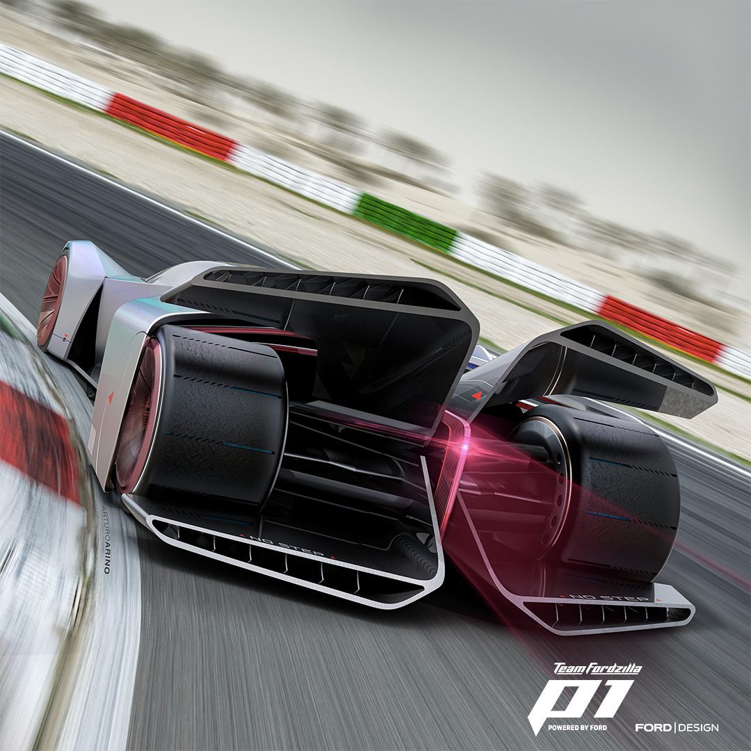 Team Fordzilla Reveals Ultimate Virtual Racing Car; a Uni...
