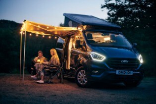 LOFT LIVING ON WHEELS; FORD TRANSIT NUGGET PLUS WITH TILT...