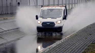Durability testing of the E-Transit
