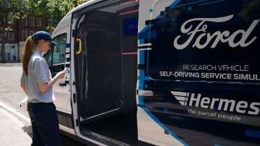 Ford and Hermes Explore the Future of Doorstep Deliveries 