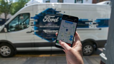 Ford and Hermes Explore the Future of Doorstep Deliveries 