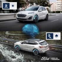 El Kuga Full Hybrid (FHEV), con posibilidad de desconexió...