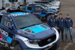 Nani Roma y el Ford Ranger, a punto para el Dakar