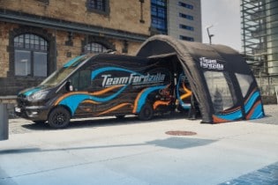 Team Fordzilla will drive a unique Ford Transit equipped ...
