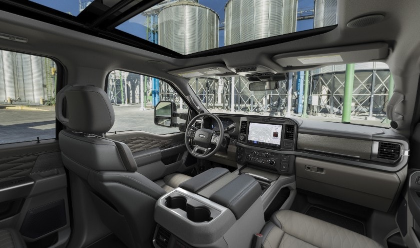Panoramic sunroof and adaptive LED headlights