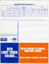 1978 Light Trucks