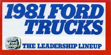 1981 Ford Trucks