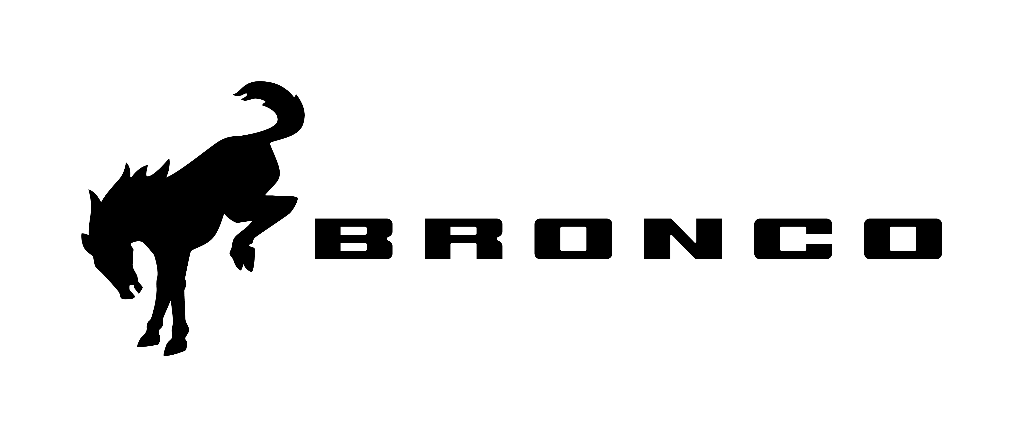 Bronco Logo Black