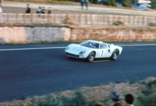 Ken Miles GT40 Mk II at Le Mans