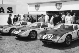 1964 GT40s Entered in Le Mans