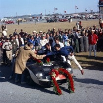 1966 Feb Daytona winners Miles-Ruby and team