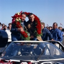 1966 Feb Daytona winners Miles Ruby and team