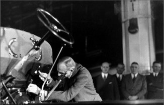 1932 Henry Ford Stamping Number on First V8