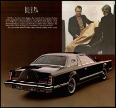 1978 Lincoln Continental Mark V brochure