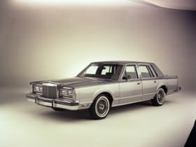 1983 Lincoln Town Car Cartier Edition