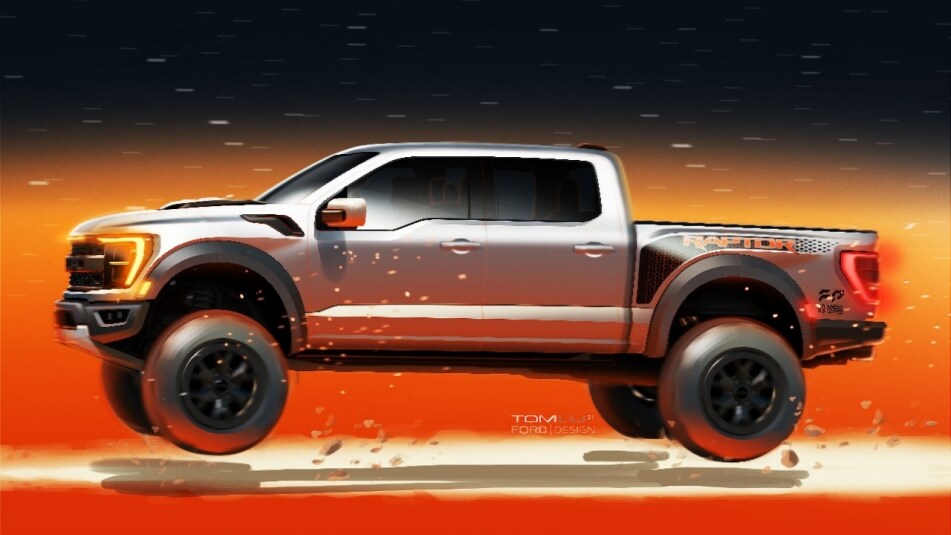 All-New Ford F-150 Raptor Design Sketch