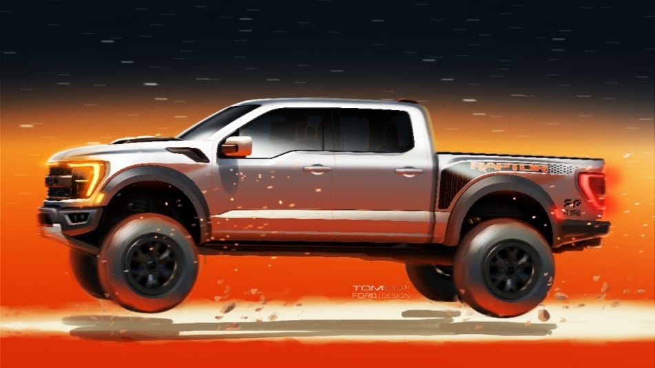 All-New Ford F-150 Raptor Design Sketch