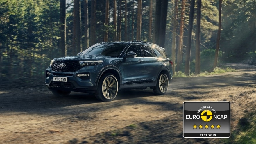Ford Introduces 5-Star Safety to its Electrified Vehicles as Explorer Plug-In Hybrid Gets Maximum Euro NCAP Rating