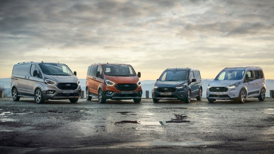 New Ford Tourneo and Transit Connect Active with Fresh Style and Capability to Take Outdoor Adventures in Their Stride
