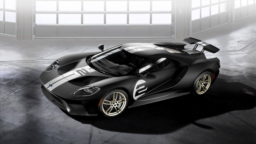 All-New 2017 Ford GT '66 Heritage Edition Pays Homage to Historic Livery on 1966 Le Mans Winner 