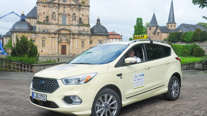 Ford Kuga jetzt auch als Taxi erhältlich – und sofort preisgekrönt