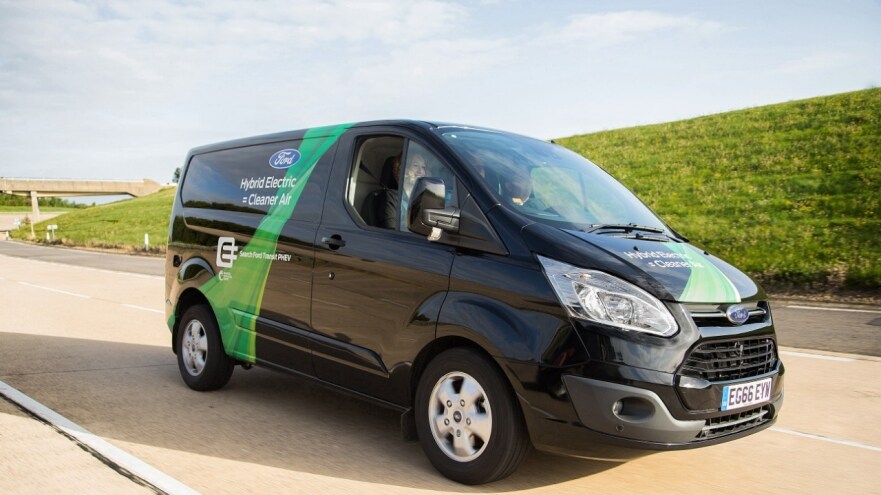 Ford Transit Custom Plug-In Hybrid debütiert bei Testprojekt zur Verbesserung der Luftqualität in London