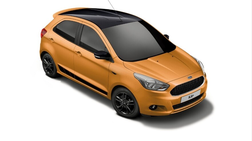Klein, fein und sportlich: der neue Ford KA+ "Black Edition"