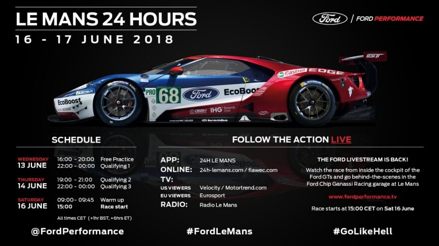 Der neue Ford GT ist bereit für die größte Herausforderung bei den 24 Stunden von Le Mans
